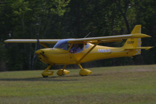 FK Mark IV on take off roll.