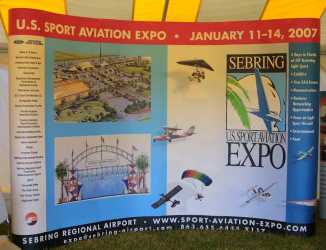 U.S. Sport Aviation Expo Sebring Florida.