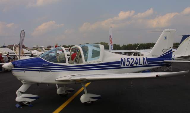 Tecnam Aircraft U.S. Sierra lightsport aircraft, 2007 AOPA convention