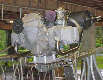 HKS engine installation on the Excalibur.