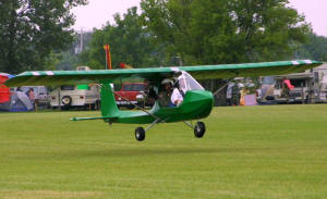 Rotax 503 Hornet on take off