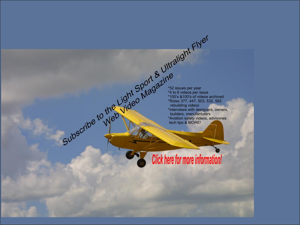 TL-Ultralight Sting Sport, Sportair USA TL-Ultralight Sting Light Sport  Aircraft, Lightsport Aircraft video magazine.