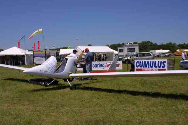 Cumulus, Ultralight Soaring Cumulus motor glider single place light sport eligible aircraft.