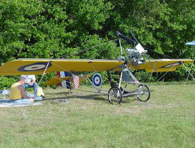Airdrome Aeroplanes Dream Classic single place light sport eligible aircraft.