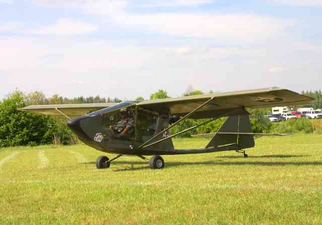 CGS Hawk Sport single place light sport eligible aircraft.