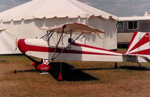 J-4 Sporster, Hipp's Superbird's J4 Sportster single place light sport eligible aircraft.