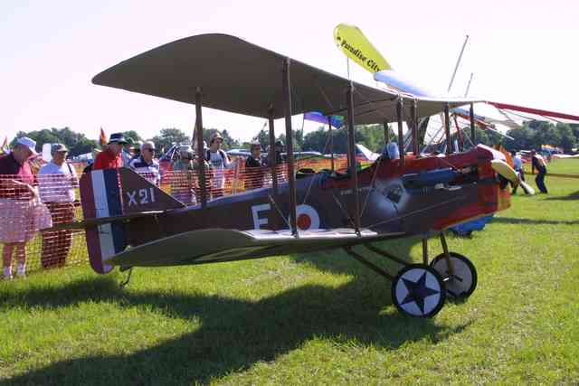 Lohele SE5A single place replica light sport eligible aircraft.