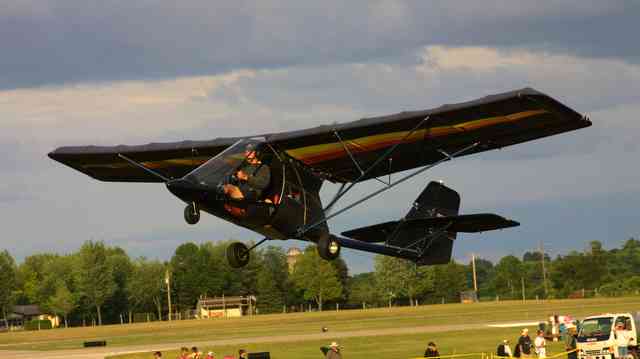 Quicksilver GT 400 single place light sport eligible aircraft.