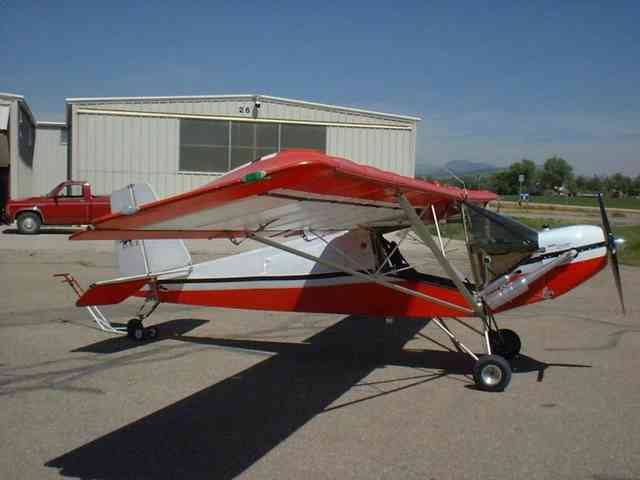 RANS S4 Coyote single place light sport eligible aircraft.