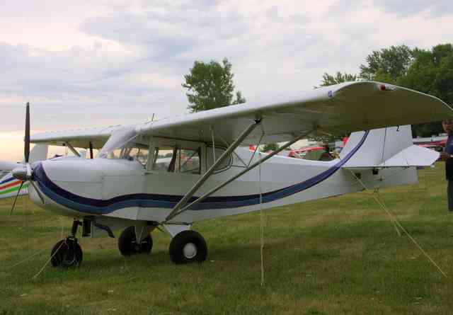 Carlson Sparrow XTC two seat light sport eligible aircraft.