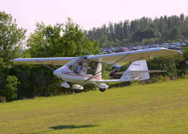 CGS Hawk Arrow two seat light sport eligible aircraft.