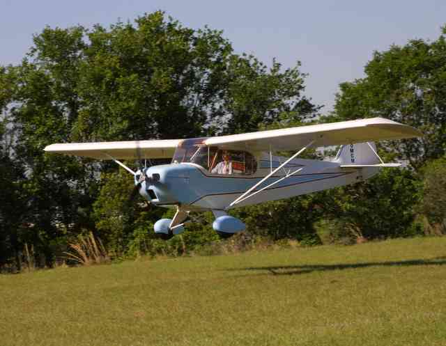 Fisher Flying Products Super Koala two seat light sport eligible aircraft.