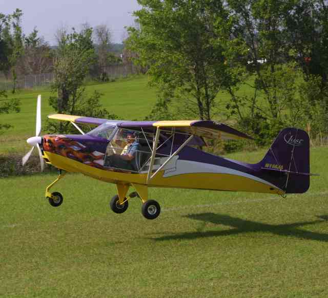 Just Aircraft's Escapade two seat light sport eligible aircraft.