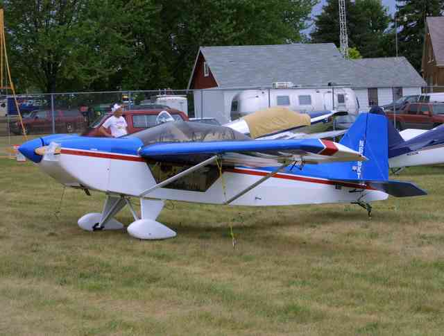 RANS S10 Sakota two seat light sport eligible aircraft.