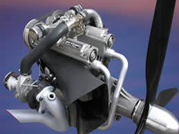Airscooter AeroTwin aircraft engine, 2 cylinder Aero Twin aircraft engine,  AeroTwin two cylinder aircraft engine, by Airscooter.