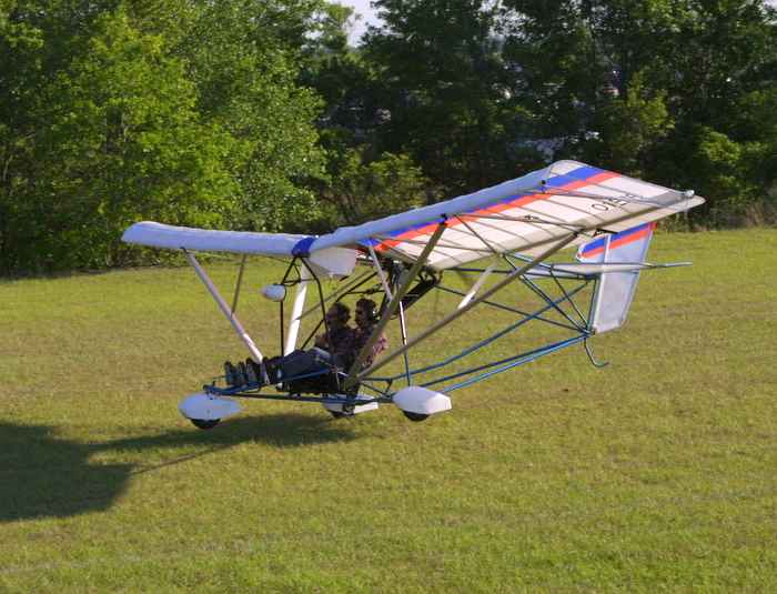 Quicksilver Sprint II taking off in Florida in less than 100 feet.